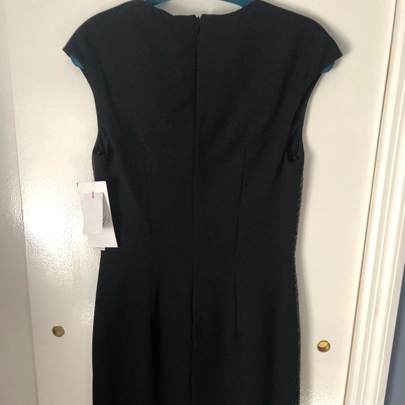 Decode Black Evening Dress Sequin sides Size 2 - Picture 7 of 7